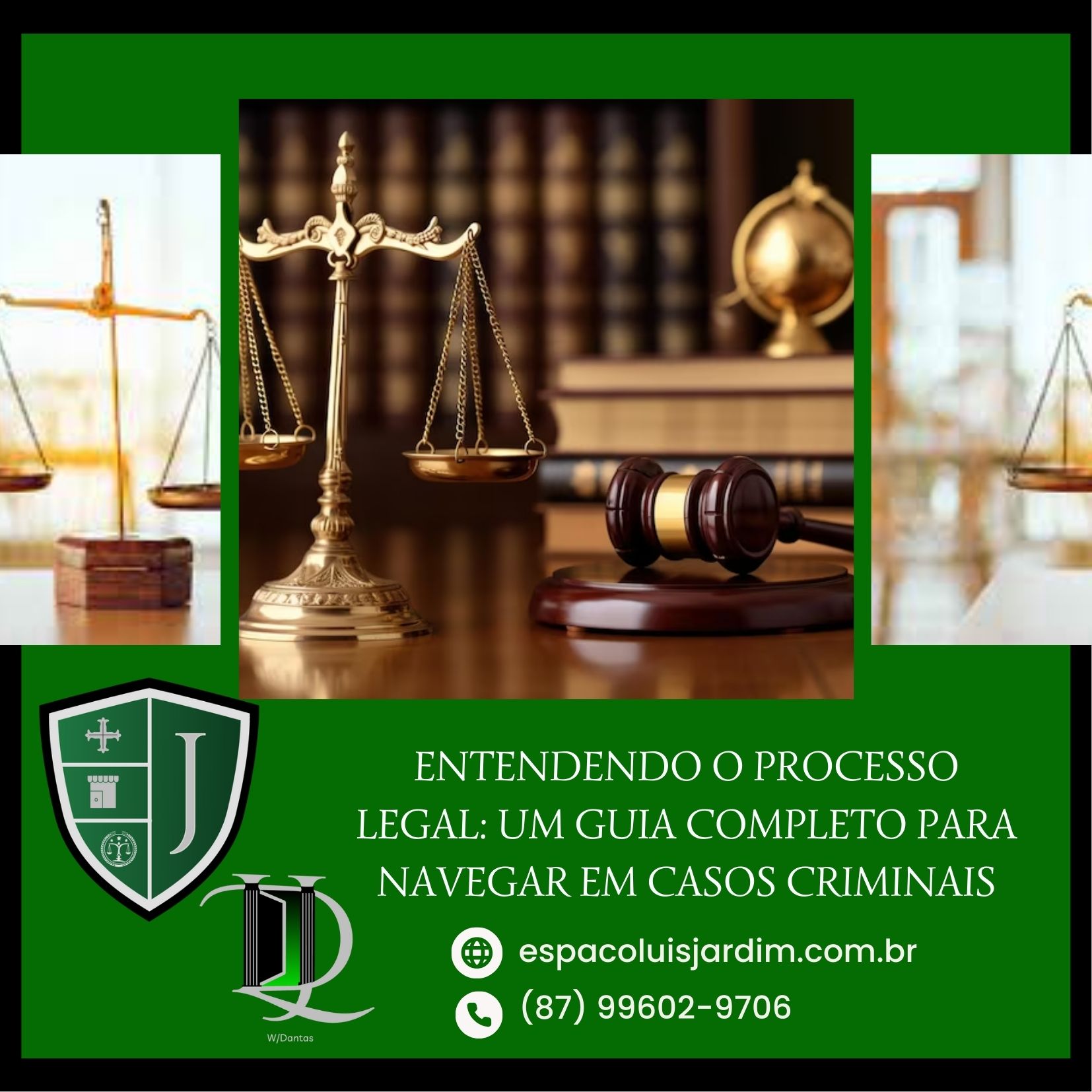 Navegando pelo Processo Legal em Casos Criminais.